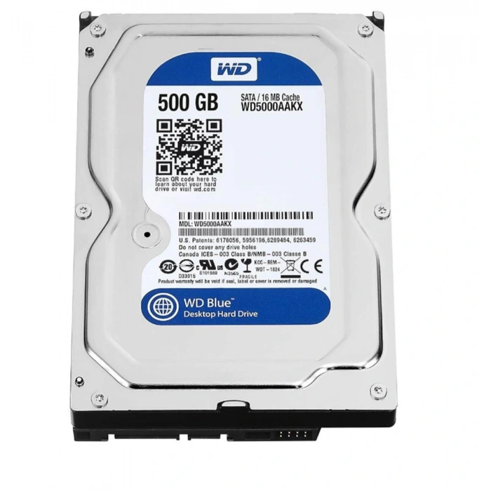 Wd 500Gb Caviar Blue WD5000AAKX SATA 3.0 7200 RPM 3.5 Harddisk