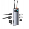 Baseus StarJoy 7in1 HUB Adaptör-Gri (B00030708811-00)