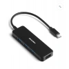 Dark USB31X41A Connect Master X5 USB3.1 Type-C to 4 Port USB-A 3.0 & 1X Type-C Charge