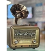 Everton Rt-609  Bluetooth Fm-Usb-Tf-Aux  Şarjlı Nostaljik Radyo