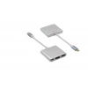 Frisby FA-7656TC Type-C - HDMI + USB 3.0 Adaptör + PD Şarj