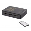 Hadron Hdx1308 3 port Hdmi Switch 3Giriş 1Çıkış 4K Kumandalı