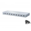 HADRON HDX1430 HDMI Splitter EDID 4K 60 Hz 1 Giriş 8 Çıkış Gri