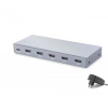 HADRON HDX1432 HDMI Splitter EDID 8K 60 Hz 1 Giriş 4 Çıkış Gri