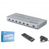 HADRON HDX1435 HDMI Video Wall Controller Kumandalı 4K 6 Ekran Gri