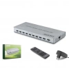 HADRON HDX1437 HDMI Multi Viewer Network Kontrollü Kumandalı 4K 30 Hz 9 Giriş 1 Çıkış Gri