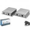 HADRON HDX1600 HDMI KVM Extender 4K 30 Hz 60 m - Gümüş