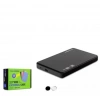 HADRON HDX1757 HDD KUTU USB2.0 PLASTİK SATA 2.5 SİYAH - BEYAZ
