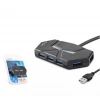 Hadron Hdx7038 Usb3.0 Hub 7-Usb3.0 1.2M Siyah
