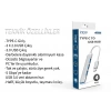 Inca IUSB-04T Type-C Grişli 4Port Usb Hub 3X2.0 USB Çıkış 3.0 USB Çıkış 5 Gbps