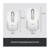 Logitech 910-006238 M650 L Signature Kablosuz Beyaz El Tam Boyutlu Mouse
