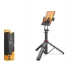 NODAR ND1047 Telefon Tripodu ve Selfie Çubuğu Seti Manyetik Bluetooth Kumandalı 130 cm - Siyah