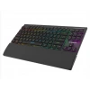 Rampage BERU Siyah 2.4G + BT Wireless RED SWITCH Mekanik Gaming Oyuncu Klavye Slim RGB