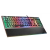 Rampage KB-R101 IMPRESSIVE Gri-Siyah USB RGB Aydınlatmalı İnce Tasarım Red Switch Oyuncu Klavyesi