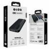 S-link IP-G11N 10000mAh Micro+Usb+ Type-C Giriş+Çıkış Siyah Taşınabilir Pil Şarj Cihazı Powerbank