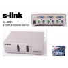 S-link SL-2021 2pc-1mn vga+ps-2 Manuel Kablolu Kvm Switch