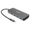 S-link SWV-USBC036 6 in 1 Gri Metal Type-C to HDMI Depolama Fonskiyonlu 6 in 1 USB-C Hub