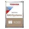 Toshiba 22TB Toshiba N300 HDWG62CUZSVA SATA 3.0 7200 RPM 3.5 Nas ve Güvenlik Diski
