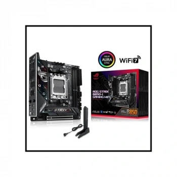 Asus Rog Strıx B850-ı Gamıng Wıfı Am5 Ddr5 8400+ Oc Mhz Mini-ıtx Gaming Anakart