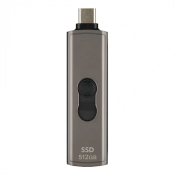 Transcend TS512GESD330C 512 GB Type-C Gizlenebilir Başlıklı Taşınabilir Metal Kasa SSD