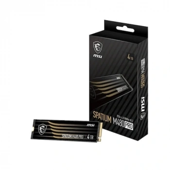 MSI Spatıum M480 Pro 4 TB Pcıe 4.0 NVMe M.2 SSD