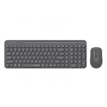 A4 Tech FG3300 Air2 2.4G Gri Q Klavye Fn-Mm Klv+Optik Mouse Sessiz Kablosuz Set