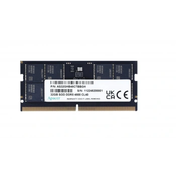 Apacer 16GB DDR5 4800Mhz CL40 1.1V FS.16G2A.PTH Notebook Ram