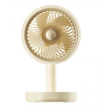 Asonic AFN22 Krem 500mAh 3 Hız Kademeli Masaüstü Usb Fan