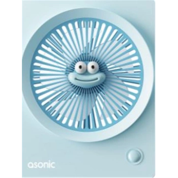 Asonic AFN23 Mavi 500mAh 3 Hız Kademeli Masaüstü Usb Fan