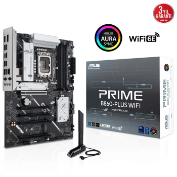ASUS PRIME B860-PLUS WIFI 1851 8200+(OC)MHz ATX Gaming Anakart