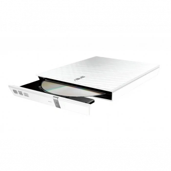 ASUS SDRW-08D2S-U Lite, Usb 2.0, External, Beyaz,  Slim, Optik Okuyucu/Yazıcı