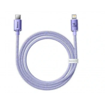 Baseus Crystal C to Lgt 20W 1.2 Kablo Mor (CAJY000205)