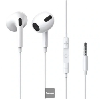 Baseus NGCR020002 Encok H17  3.5mm Beyaz Kulaklık