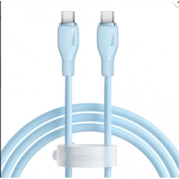 Baseus Pudding USB-A Light 2.4A Kablo 1.2m Mavi (P10355700311-00)