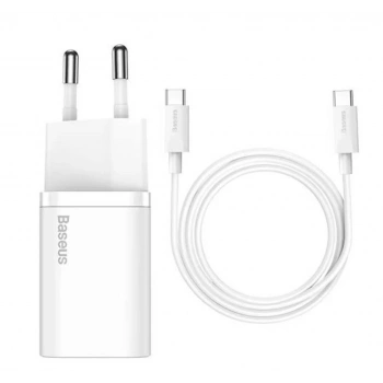 Baseus TZCCSUP-L02 25W C TO C Beyaz Kablo