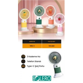 Bolero Mini Fan 139A-3 (SPG387)