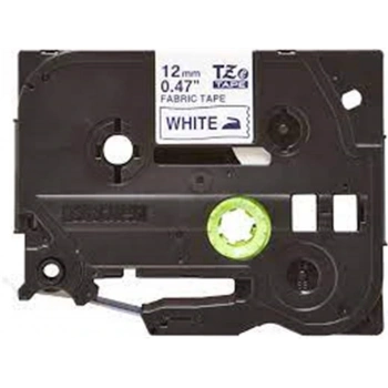 Brother TZe-FA3 P-Ttouch Tekstil Ütü Bandı Beyaz Üzeri Mavi