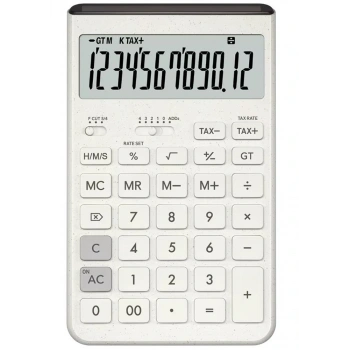 Casio JT-200T-WE 12 Hane Beyaz Masa Üstü Hesap Makinesi