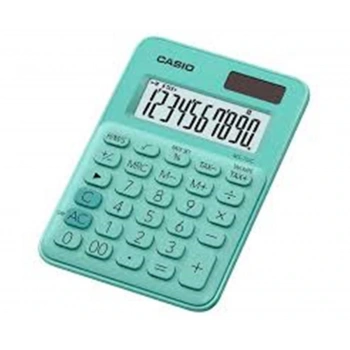 Casio MS-7UC-GN 10 Hane Yeşil Masa Üstü Hesap Makinesi