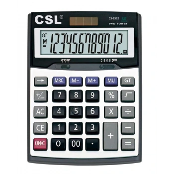CSL CS-2592 12 Hane Masa Tipi Hesap Makinesi