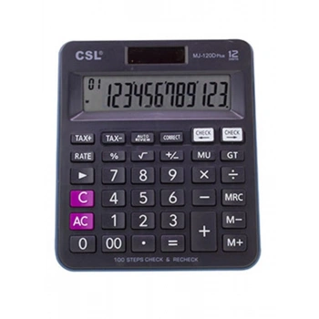 CSL RZ-816 12 Hane Masa Tipi Renkli Hesap Makinesi