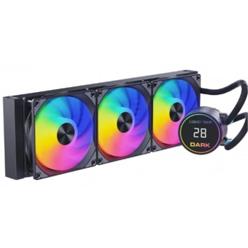 Dark DKCCW362 Freezer W362 2025 Edition 360mm 300W TDP, ARGB LEDli Sıcaklık Göstergeli Sıvı Soğutma