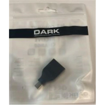 Dark Mini Display Port (Erkek) to Display Port (Dişi) 4K Destekli Dönüştürücü