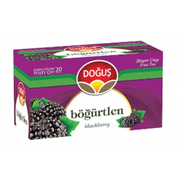 Doğuş Böğürtlen Meyve Çayı Süzen Poşet Çay 20x1.90 gr