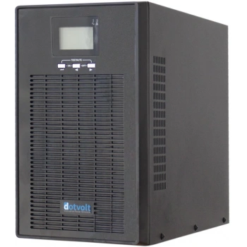 DOTVOLT MN PLUS 6KVA (DAHİLİ MANUEL BY-PASS) 16x12V-7AH 1F-1F ONLİNE UP