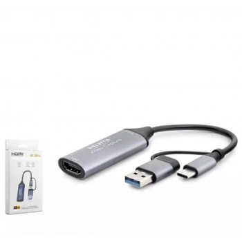 ENKADO EKD-TP46 TYPE-C+USB 3,0 TO HDMI VİDEO CAPTURE