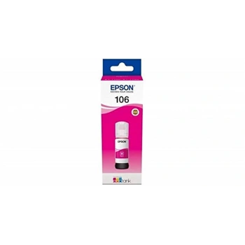 Epson 106 Magenta Kırmızı Şişe Mürekkep T00R340 L7160-7180