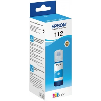 Epson 112 Cyan Mavi Şişe Mürekkep C13T06C24A