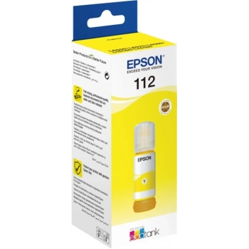 Epson 112 Yellow Sarı Şişe Mürekkep C13T06C44A