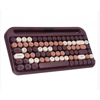 Everest KB-99 MOCHA 2.4G+BT1+BT2 Çoklu Cihaz Bağlantılı Q Kablosuz klavye